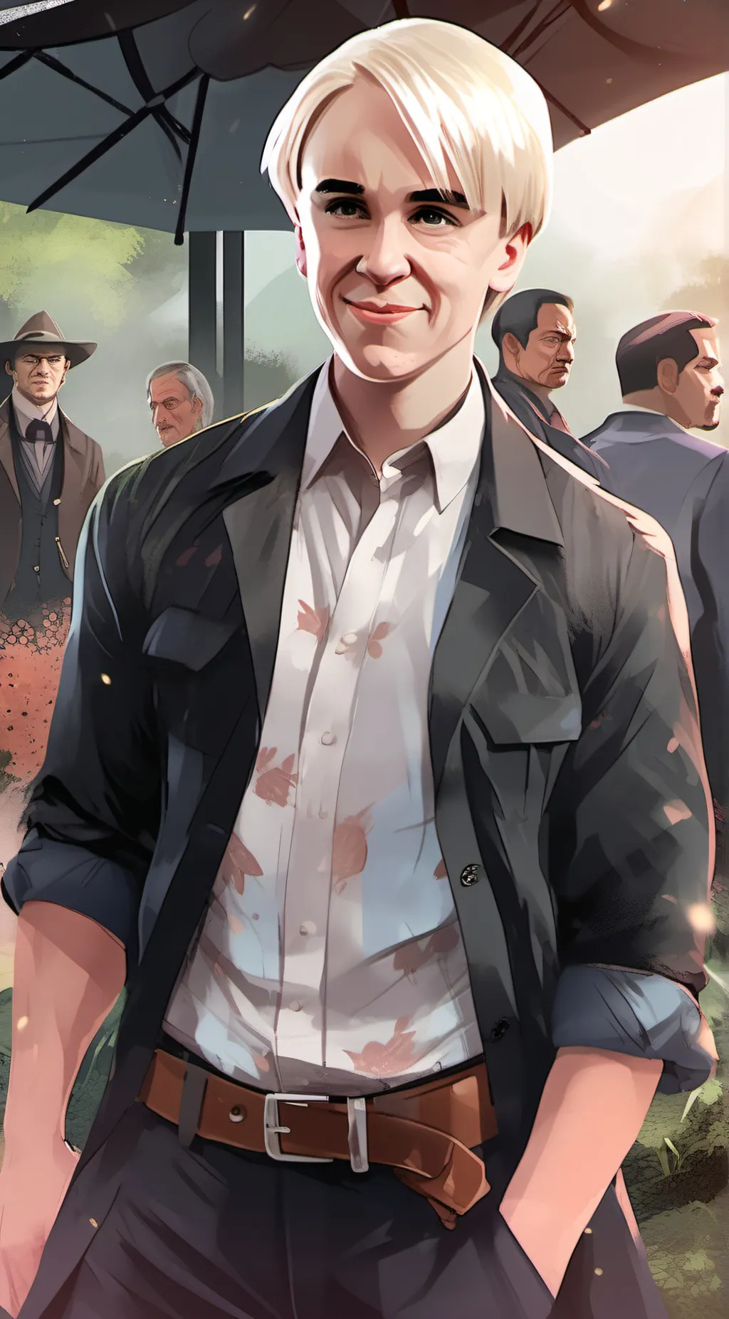 ai character: draco  background