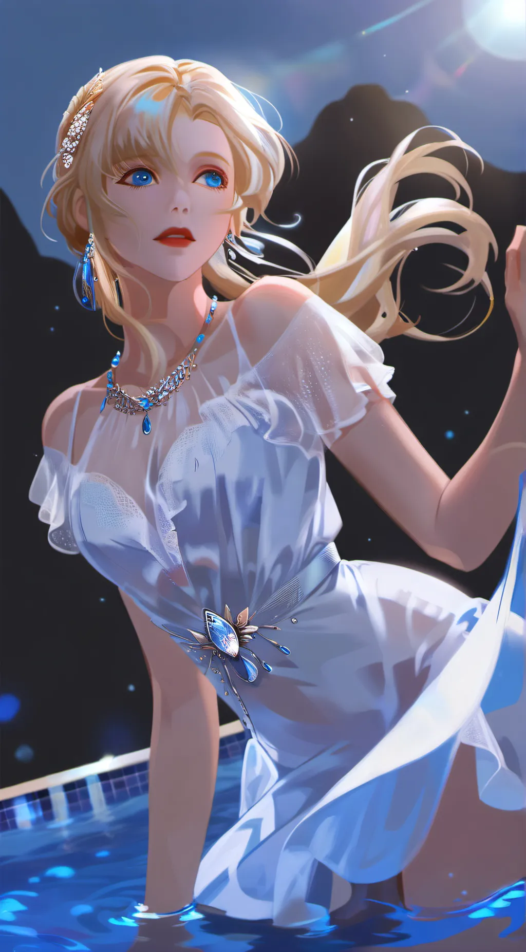 ai character: Runaway Princess background