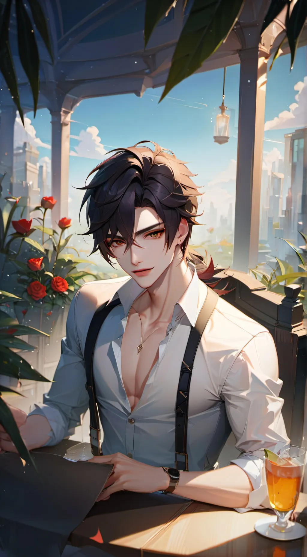 ai character: Ryxvie background