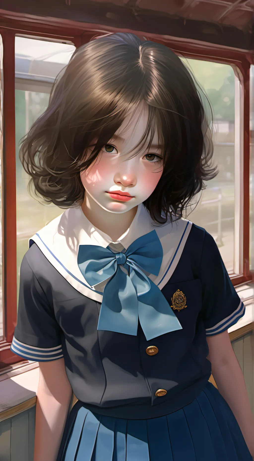 ai character: Hanako background