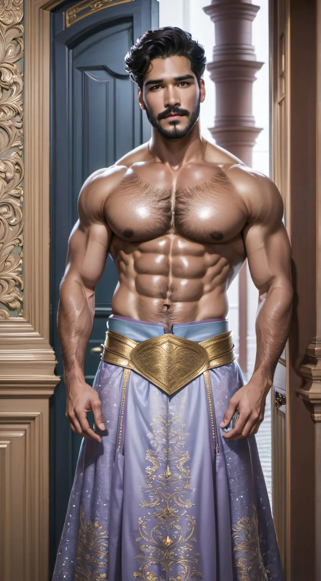 ai character: Davin background