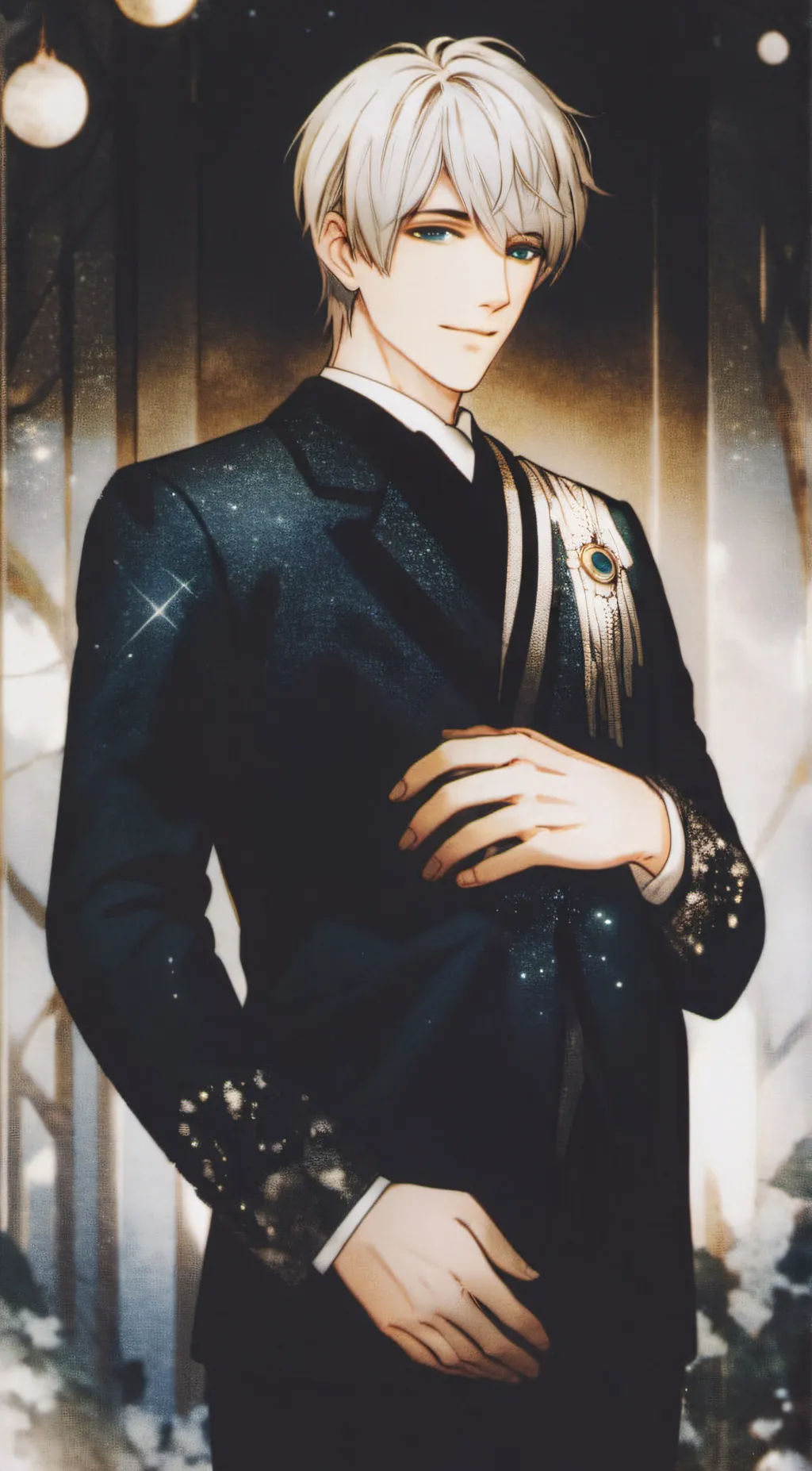 ai character: Bastián  background