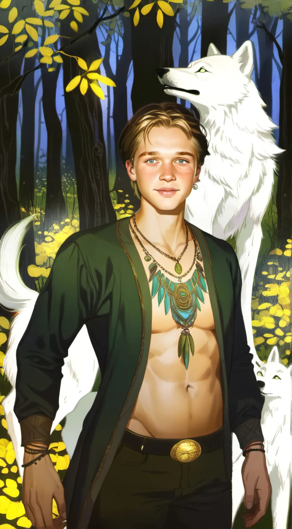 ai character: Grayson Long background