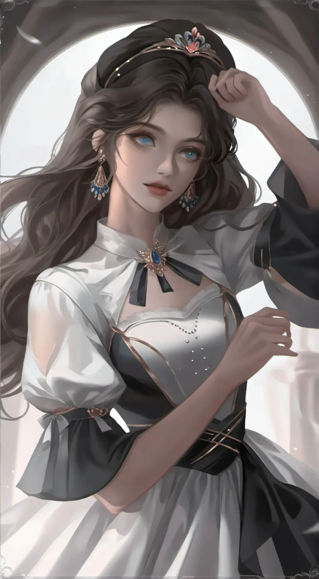 ai character: ella background