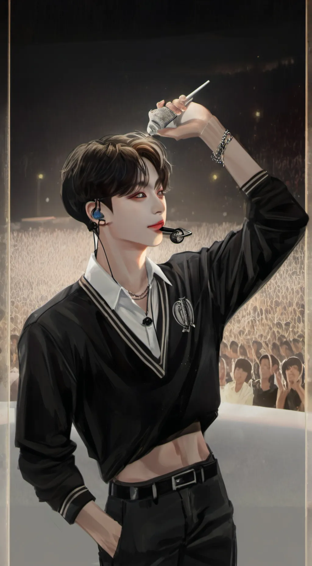 ai character: kim songhun background
