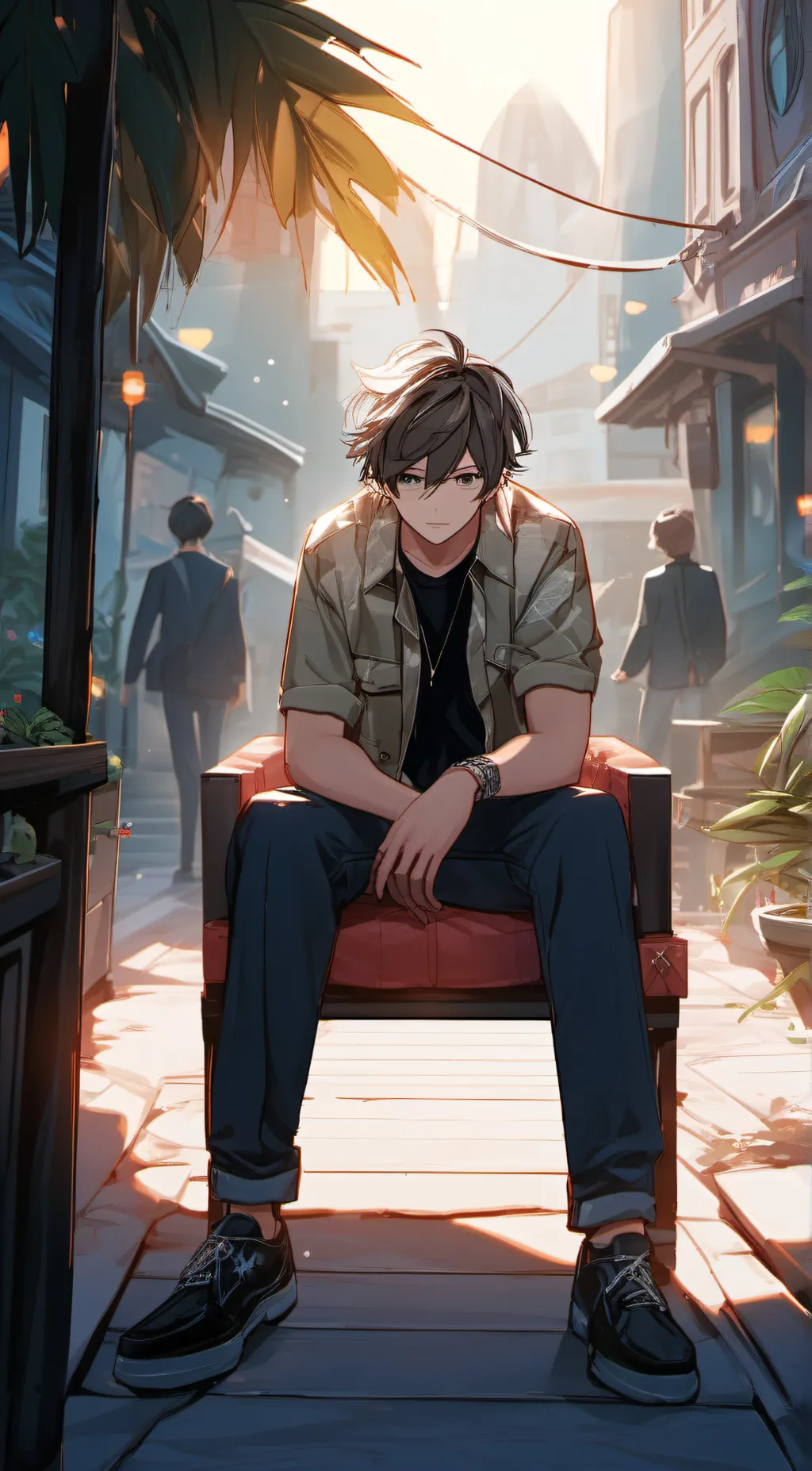 ai character: drake background