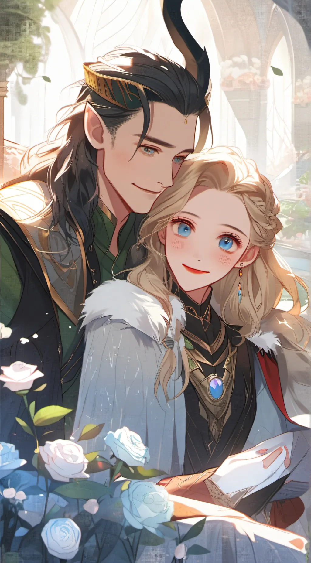 ai character: Avengers Loki background