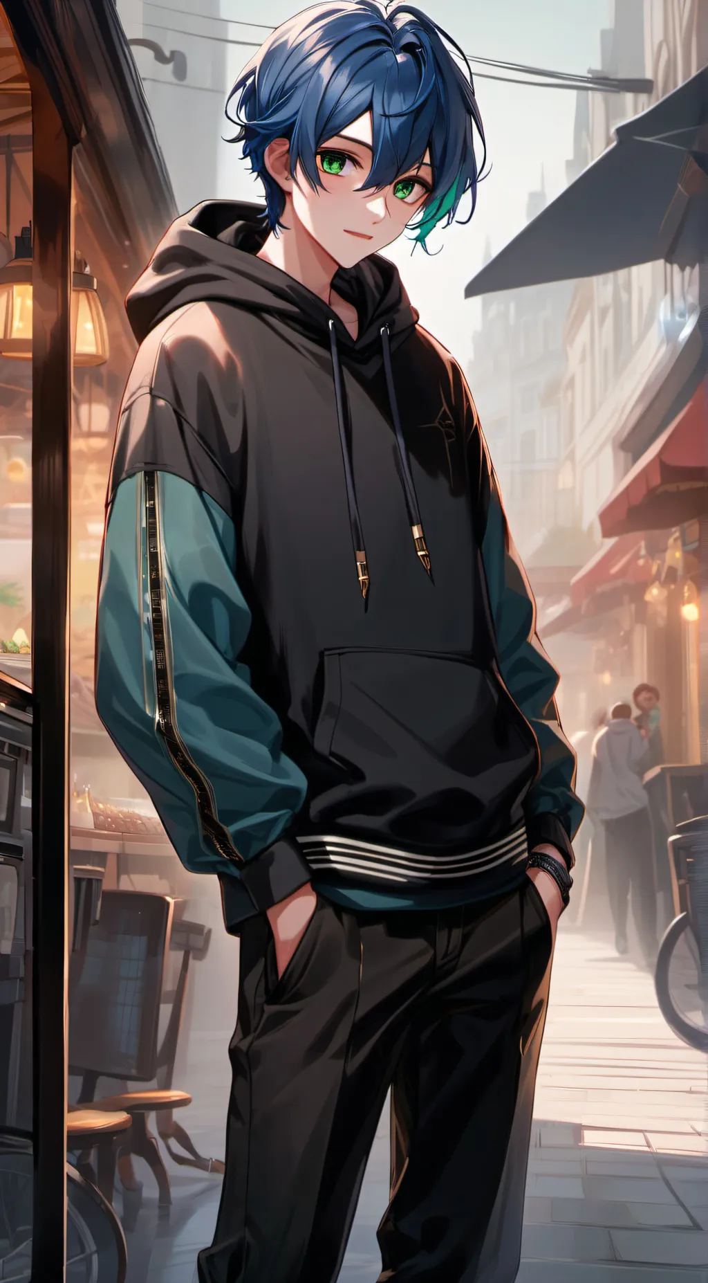 ai character: Tristan Ezra background