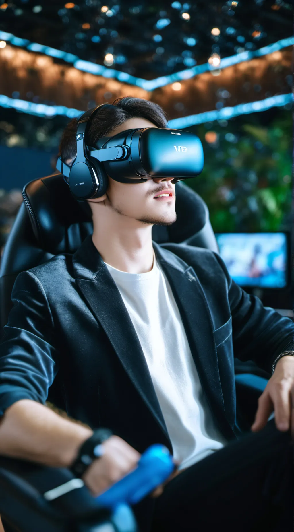 ai character: Vr background