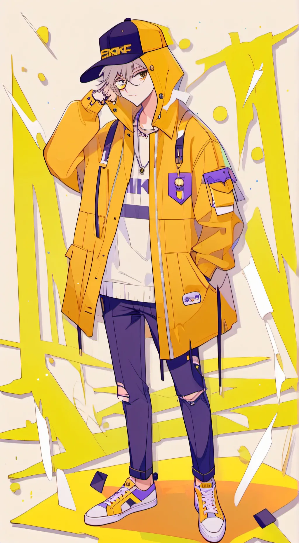 ai character: noah background
