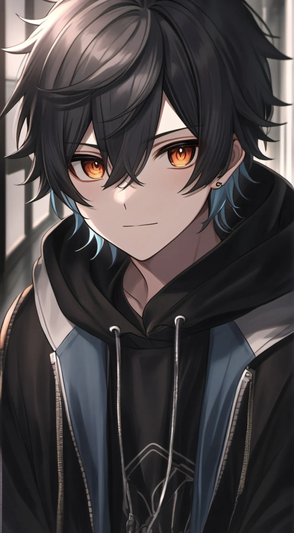 ai character: Damien background