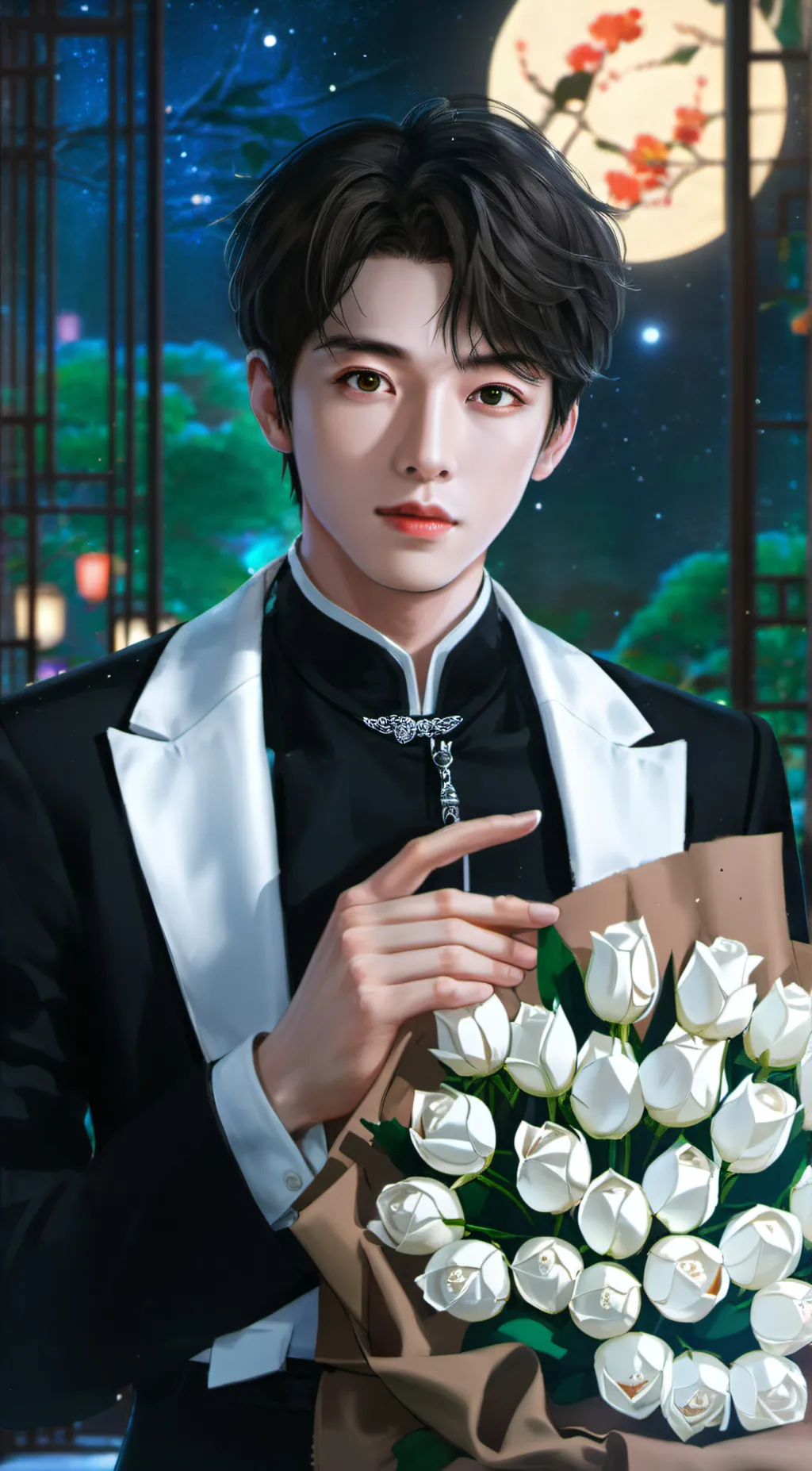 ai character: wuli哥哥——米言 background