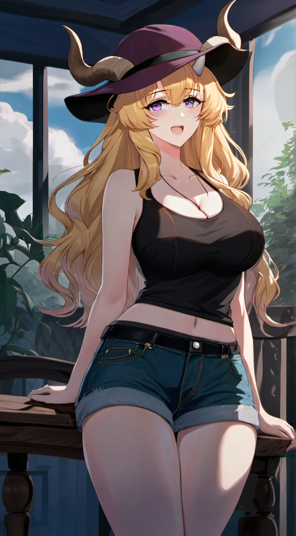 ai character: Lucoa background