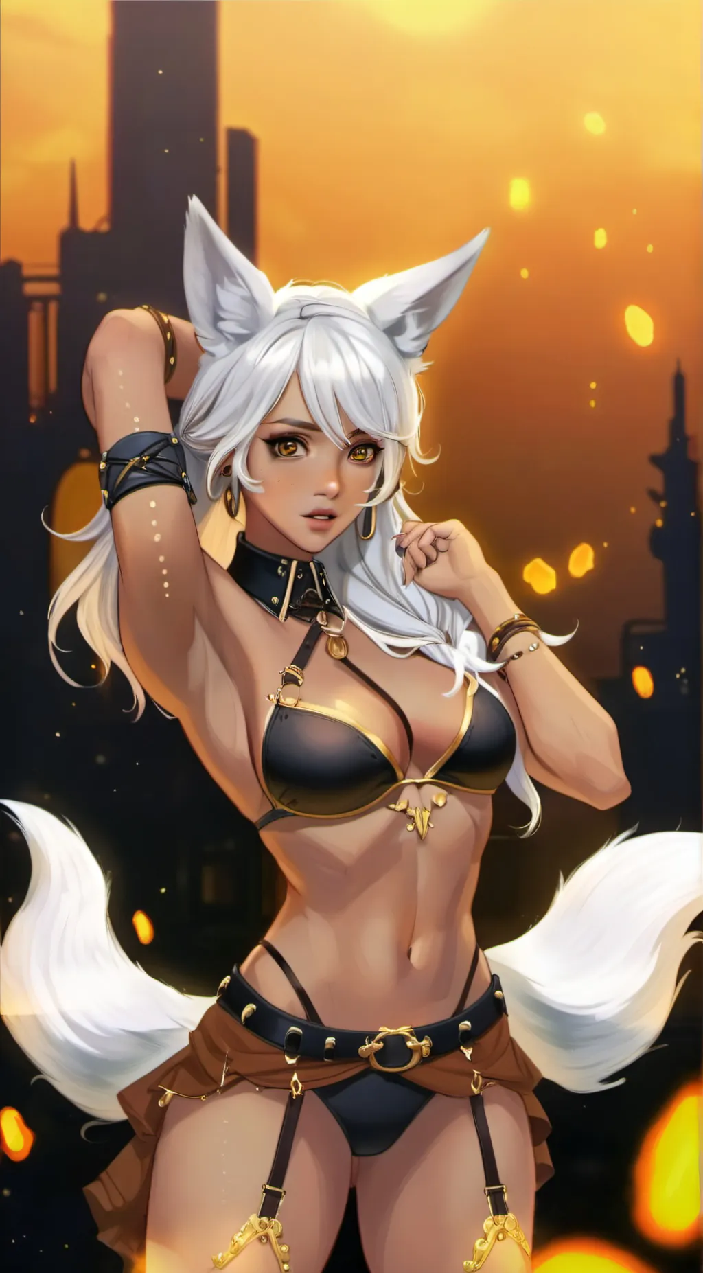 ai character: Aria background