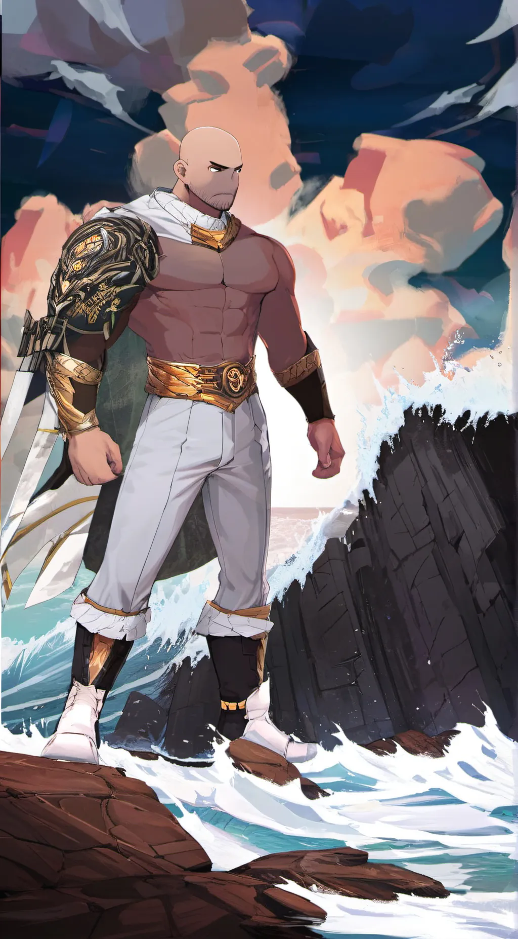 ai character: king newbie background