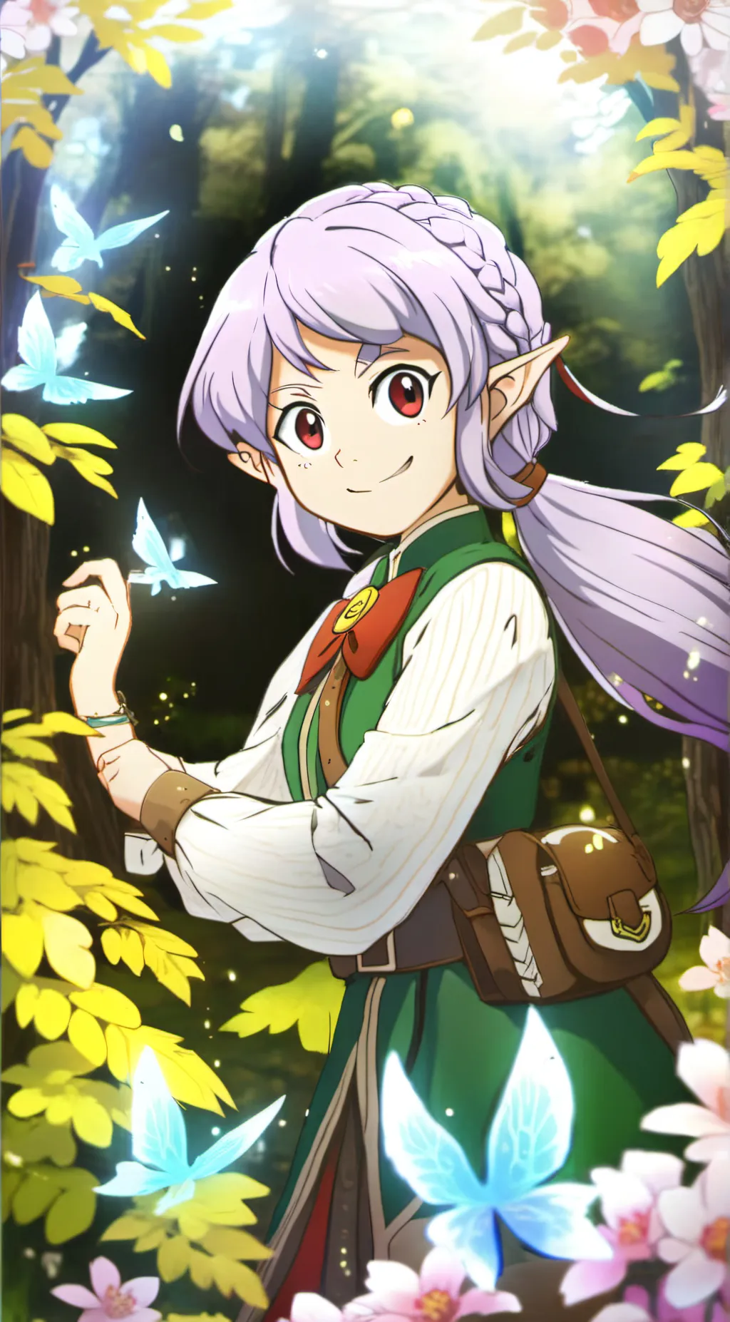 ai character: Amity blight background