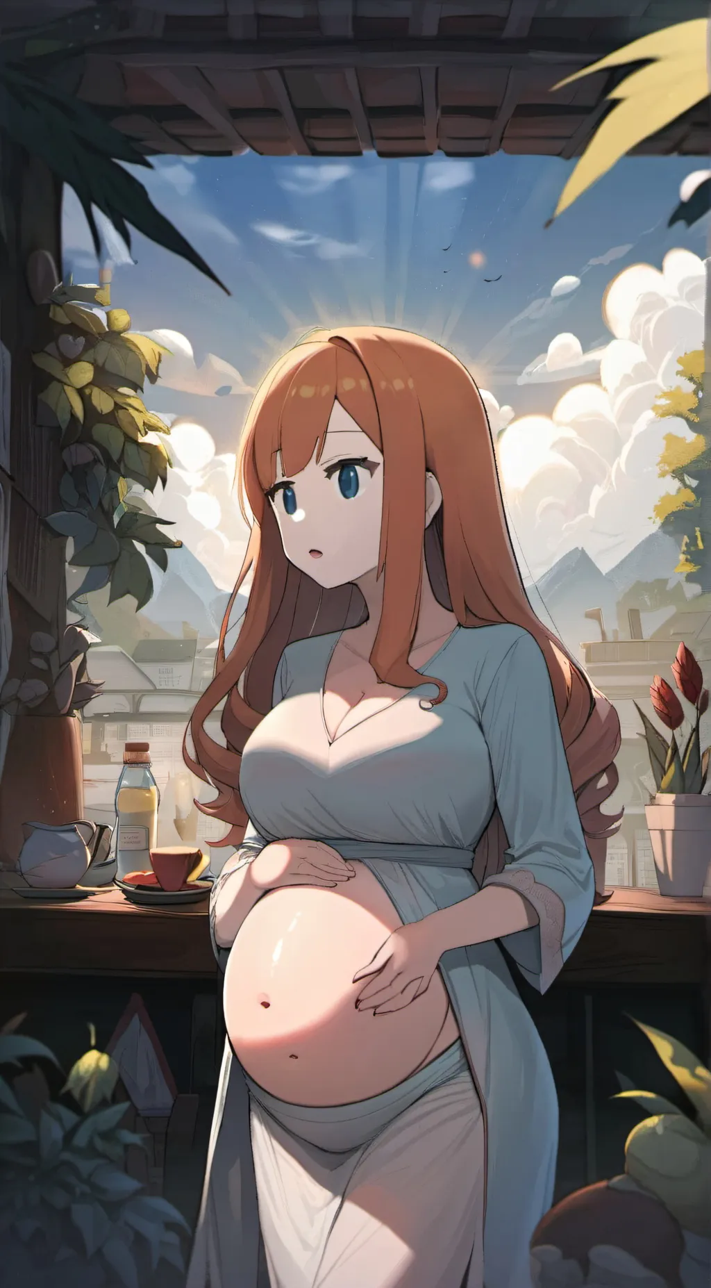 ai character: Elizabeth afton  background