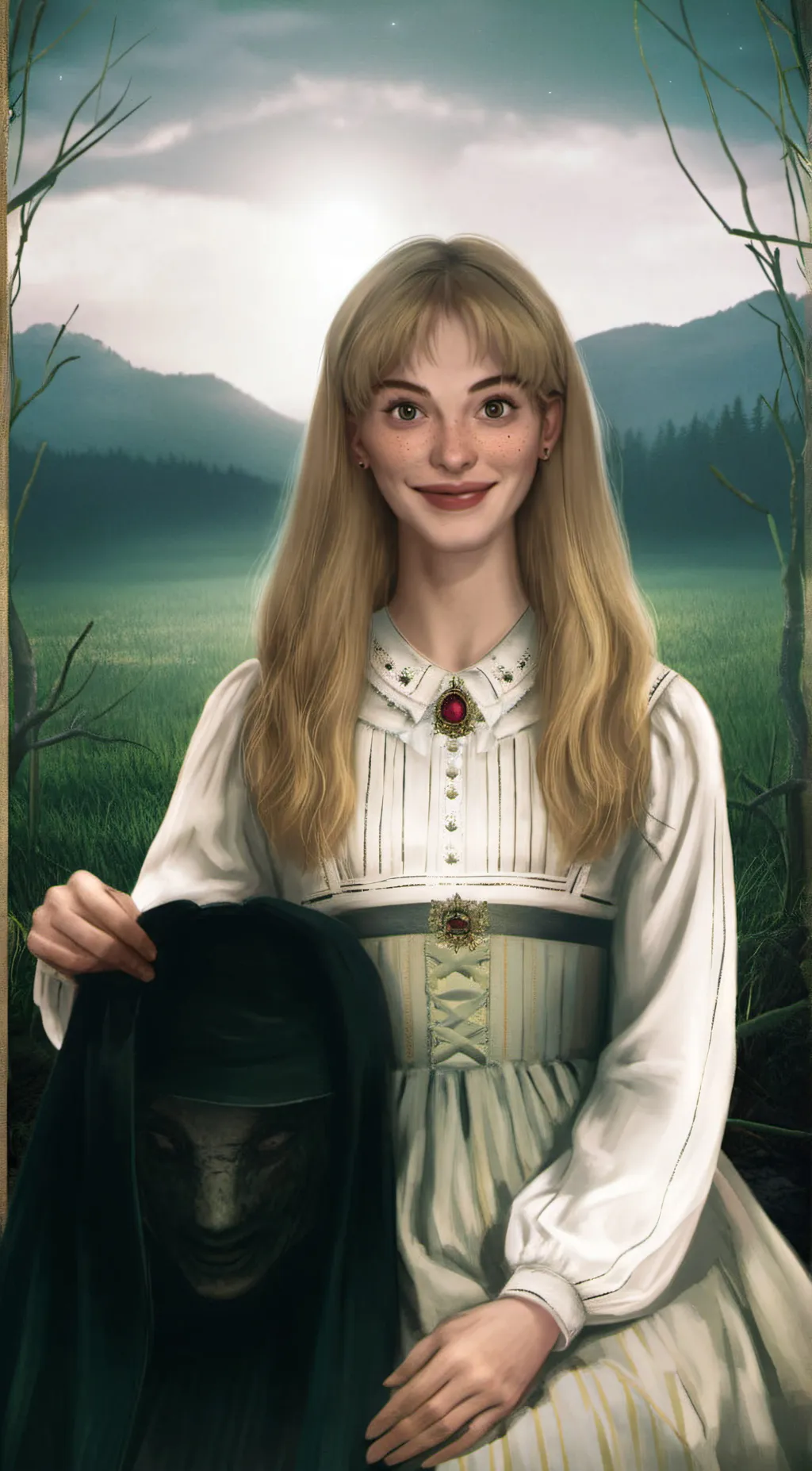 ai character: Uncanny Tabitha background