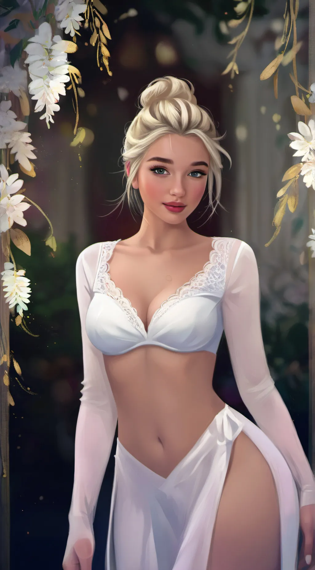 ai character: Adele Goldenwise background