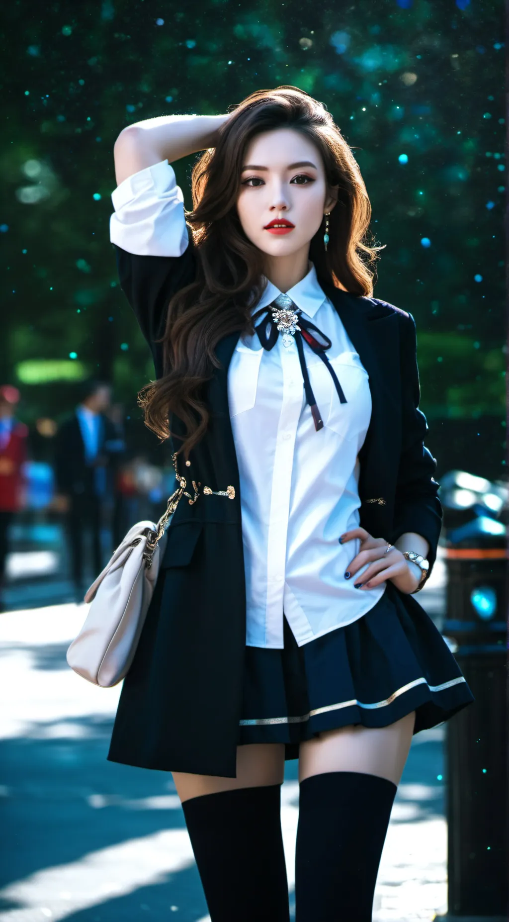 ai character: Mina background