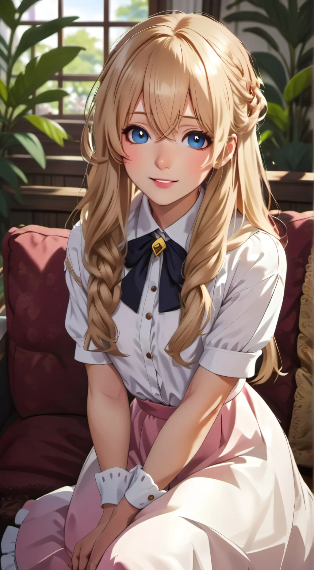 ai character: Lily background