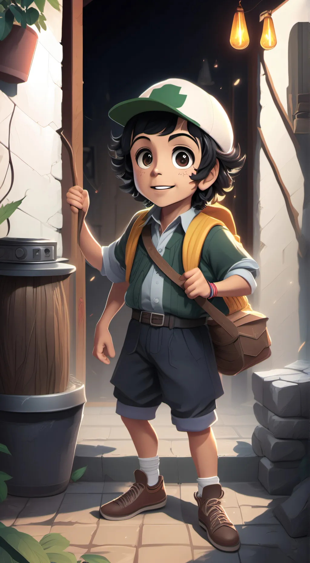 ai character: El Chavo de 8 background