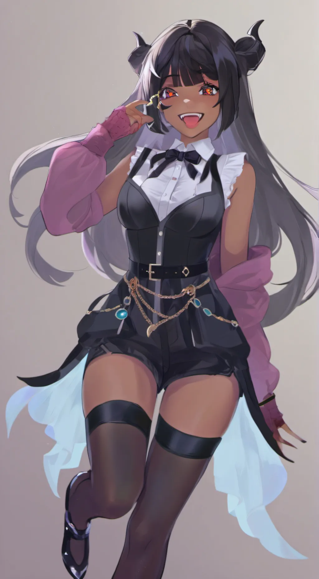 ai character: mha party background