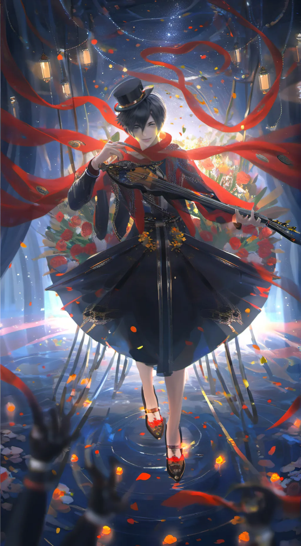 ai character: colen background