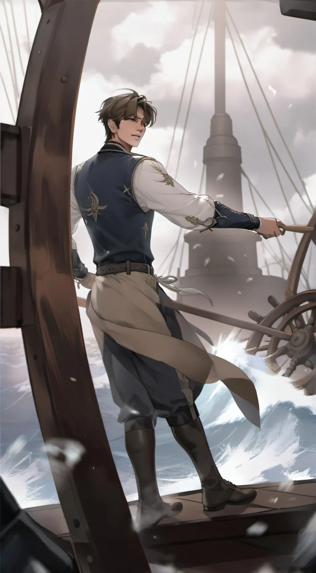 ai character: [☆ Eric Sen ☆] background