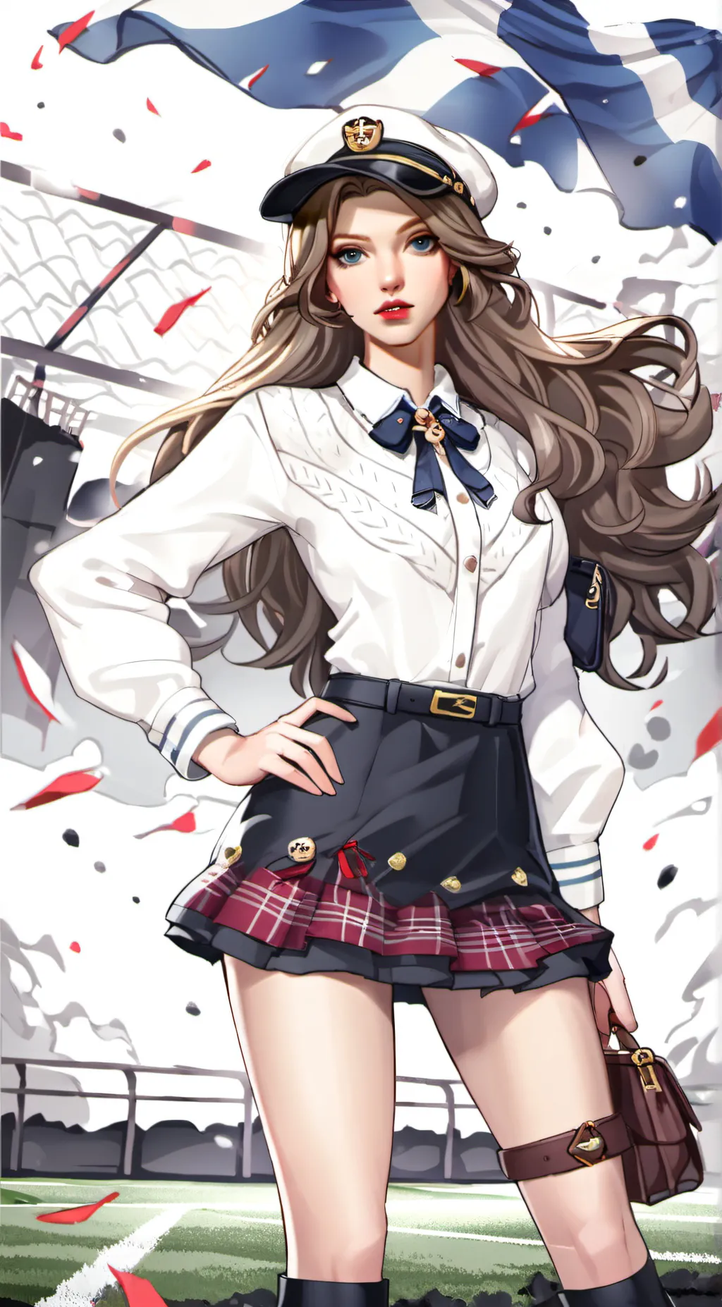 ai character: Amanda background