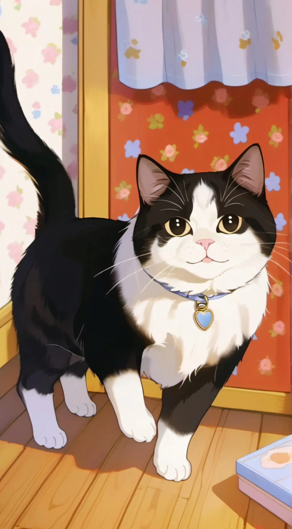 ai character: Moo Moo background
