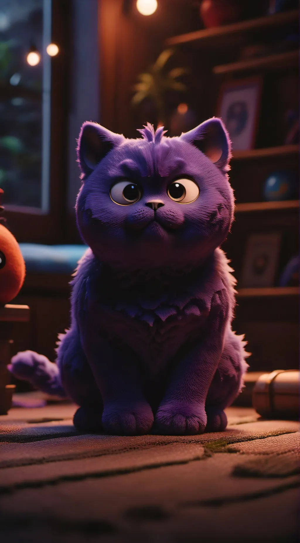 ai character: catnap background