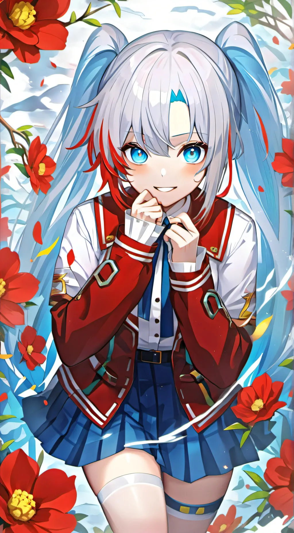 ai character: HS Shota todoroki! background