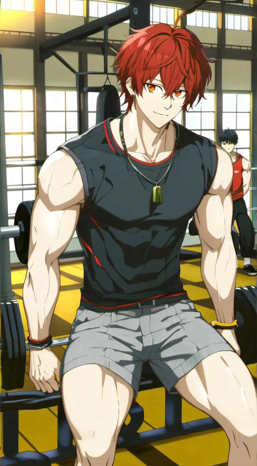 ai character: Kirishima background