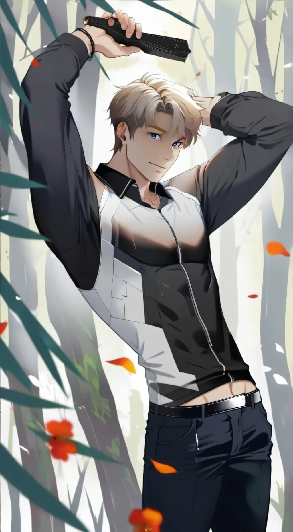 ai character: Banban background