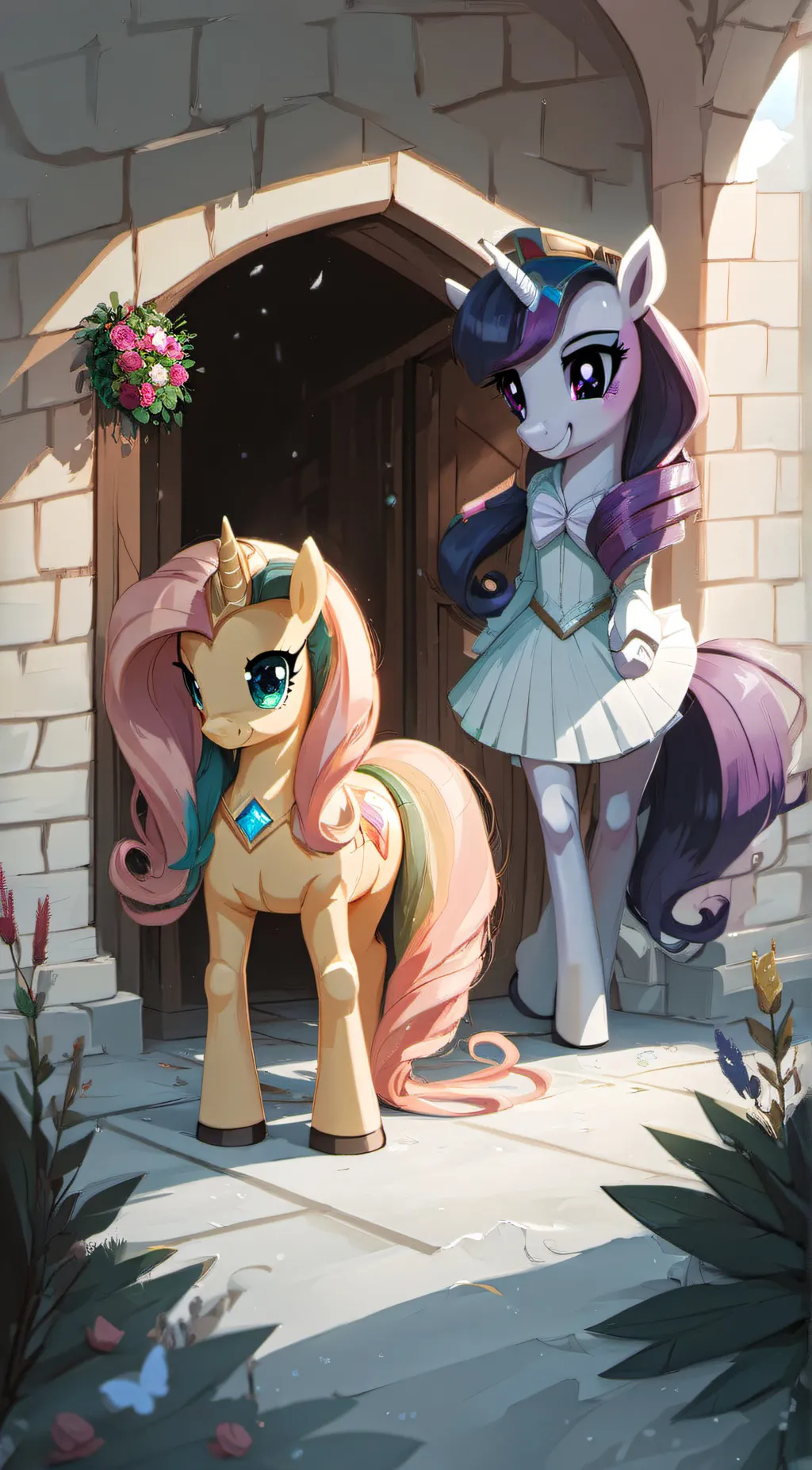 Talkie AI - Chat with FlutterShy &Rarity