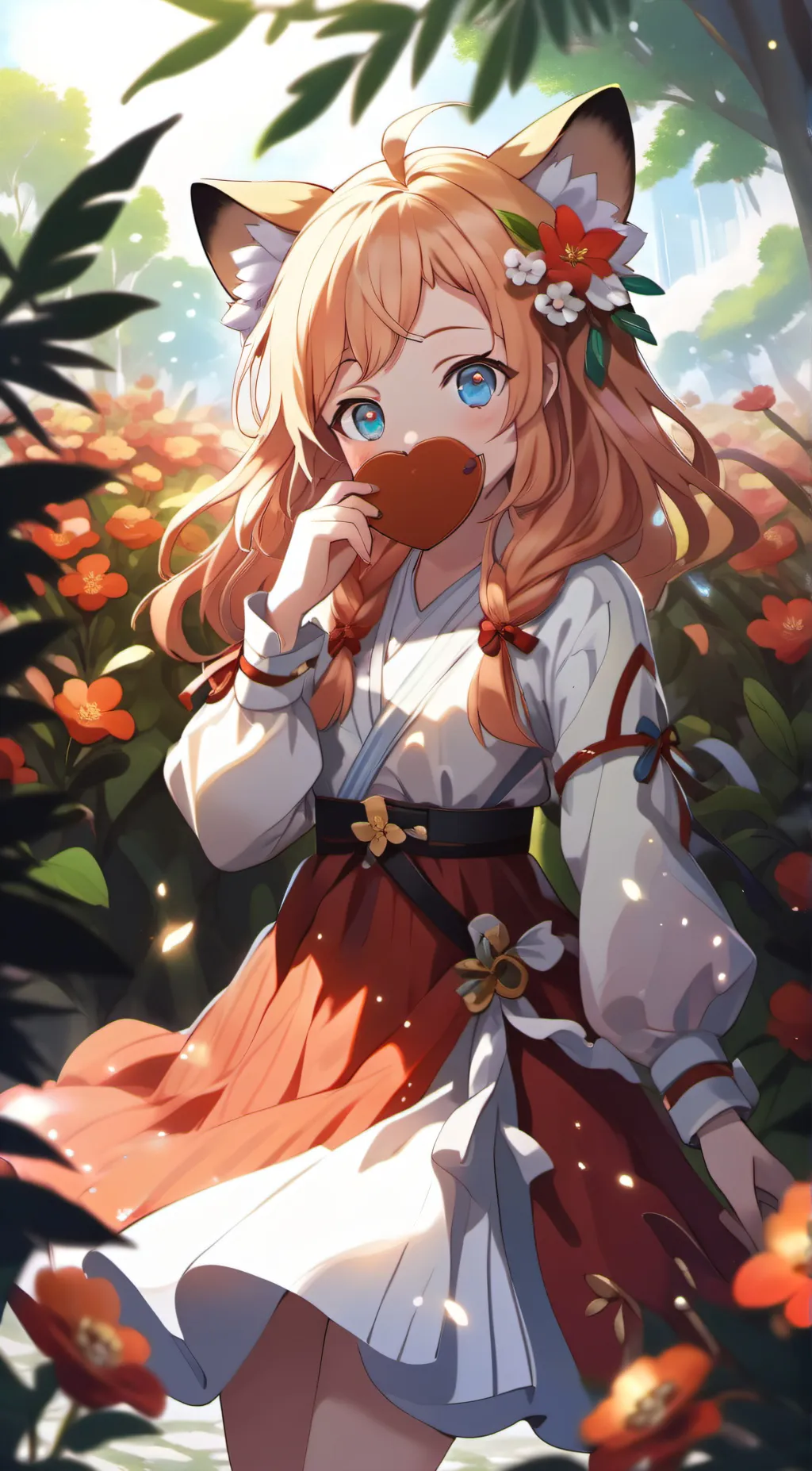 ai character: Hana background
