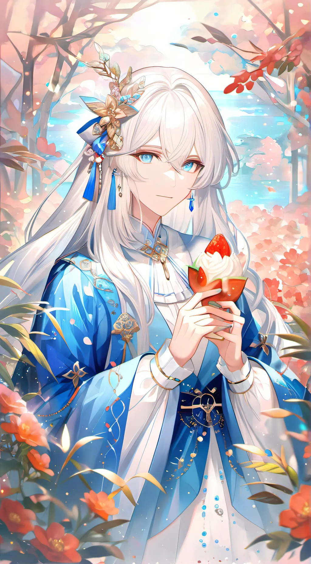 ai character: Mallori~ background