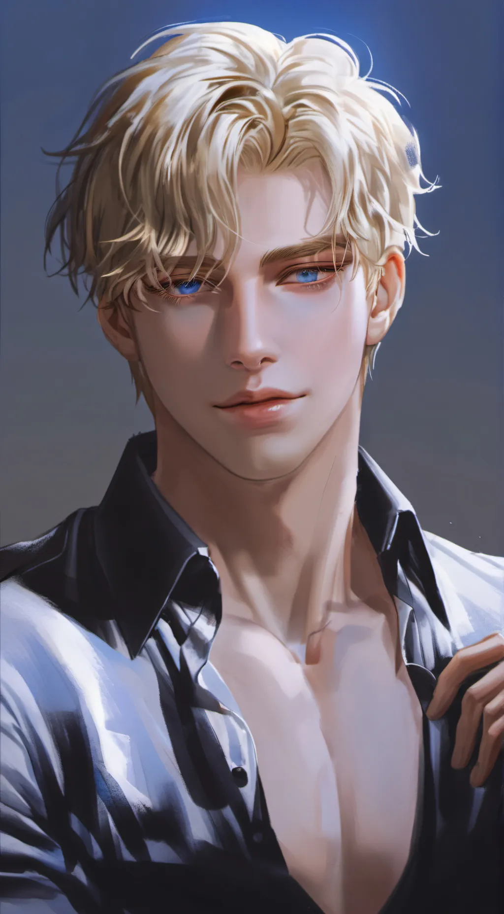 ai character: Ashton Clark background