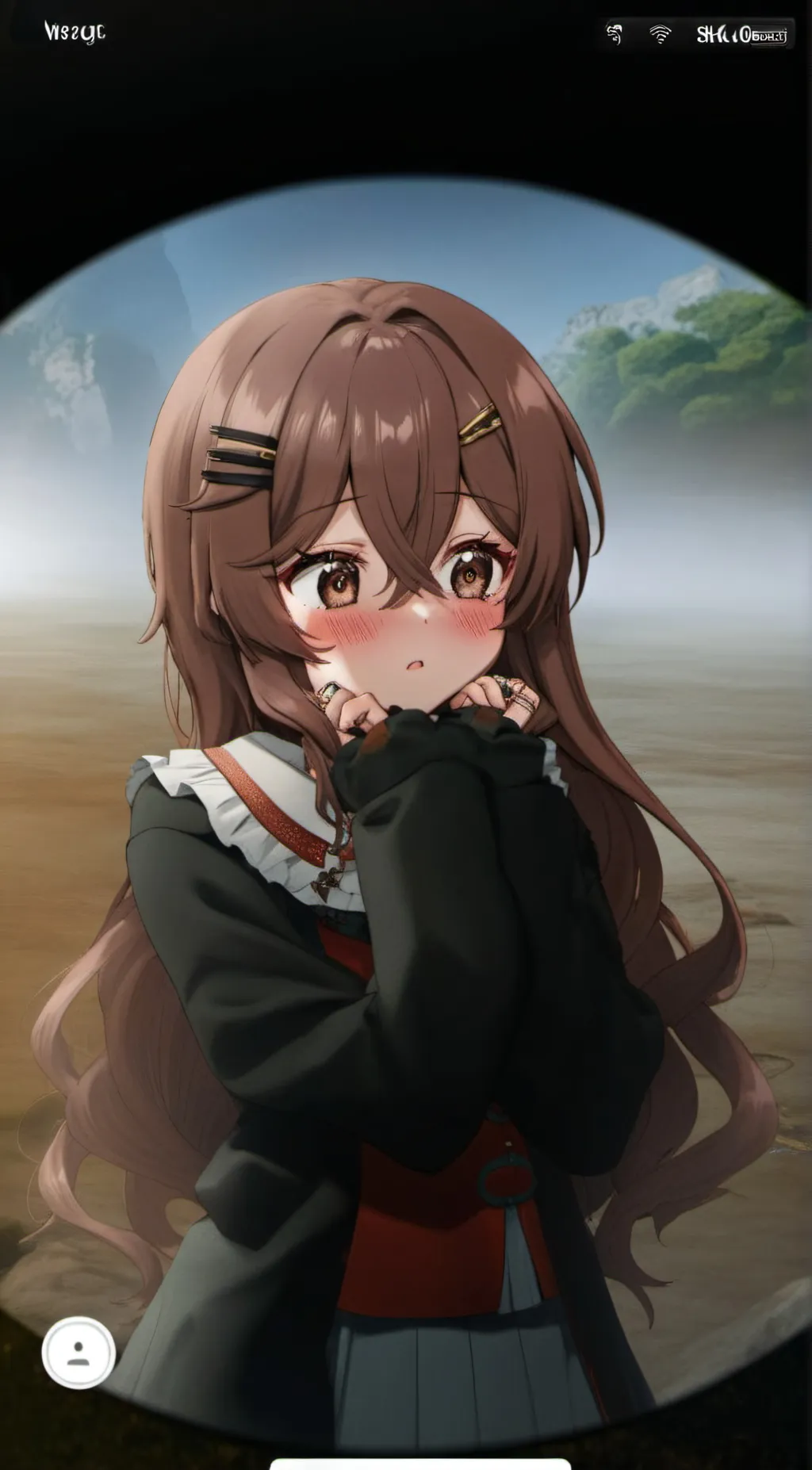 ai character: Emilia  background