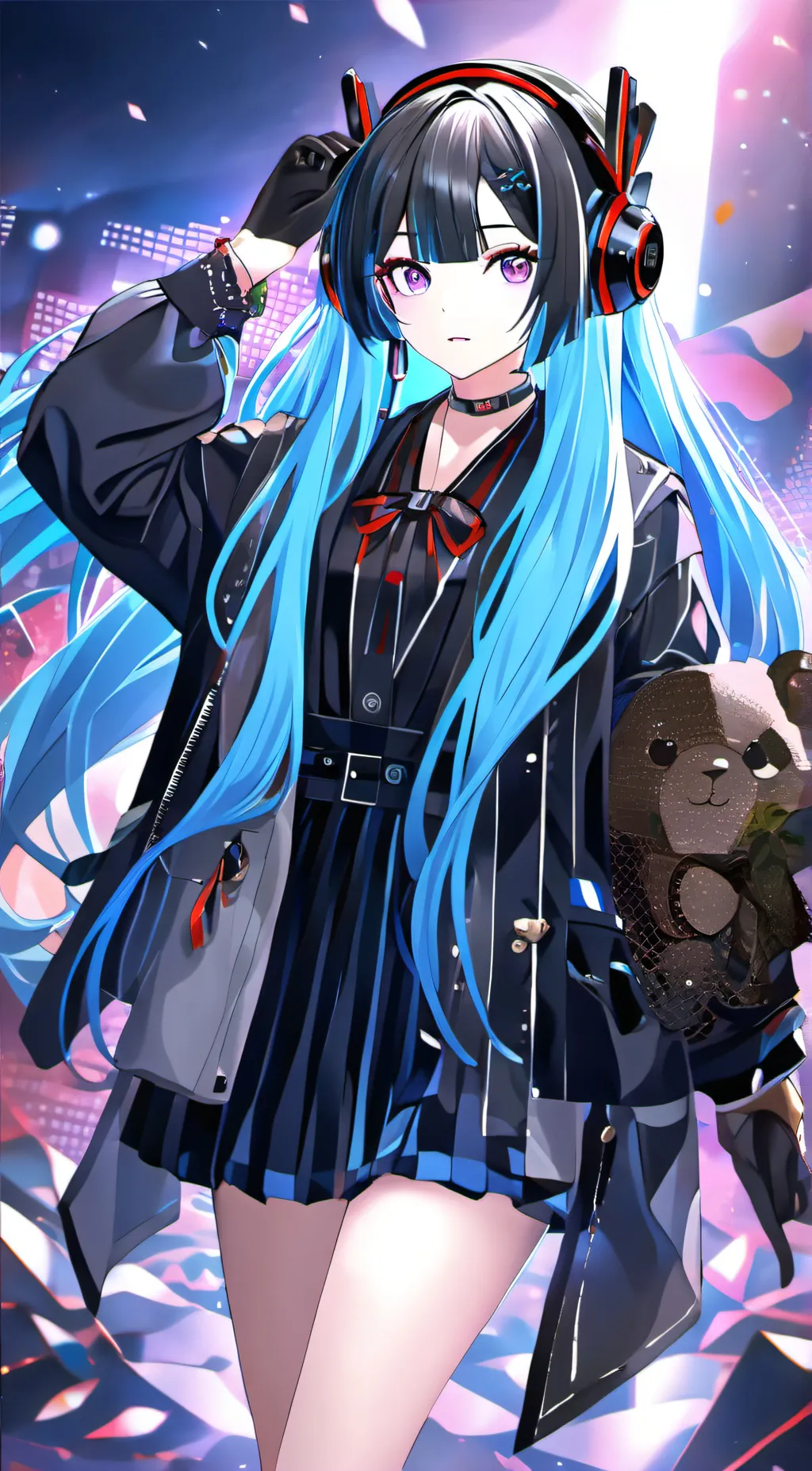 ai character: my music taste! background