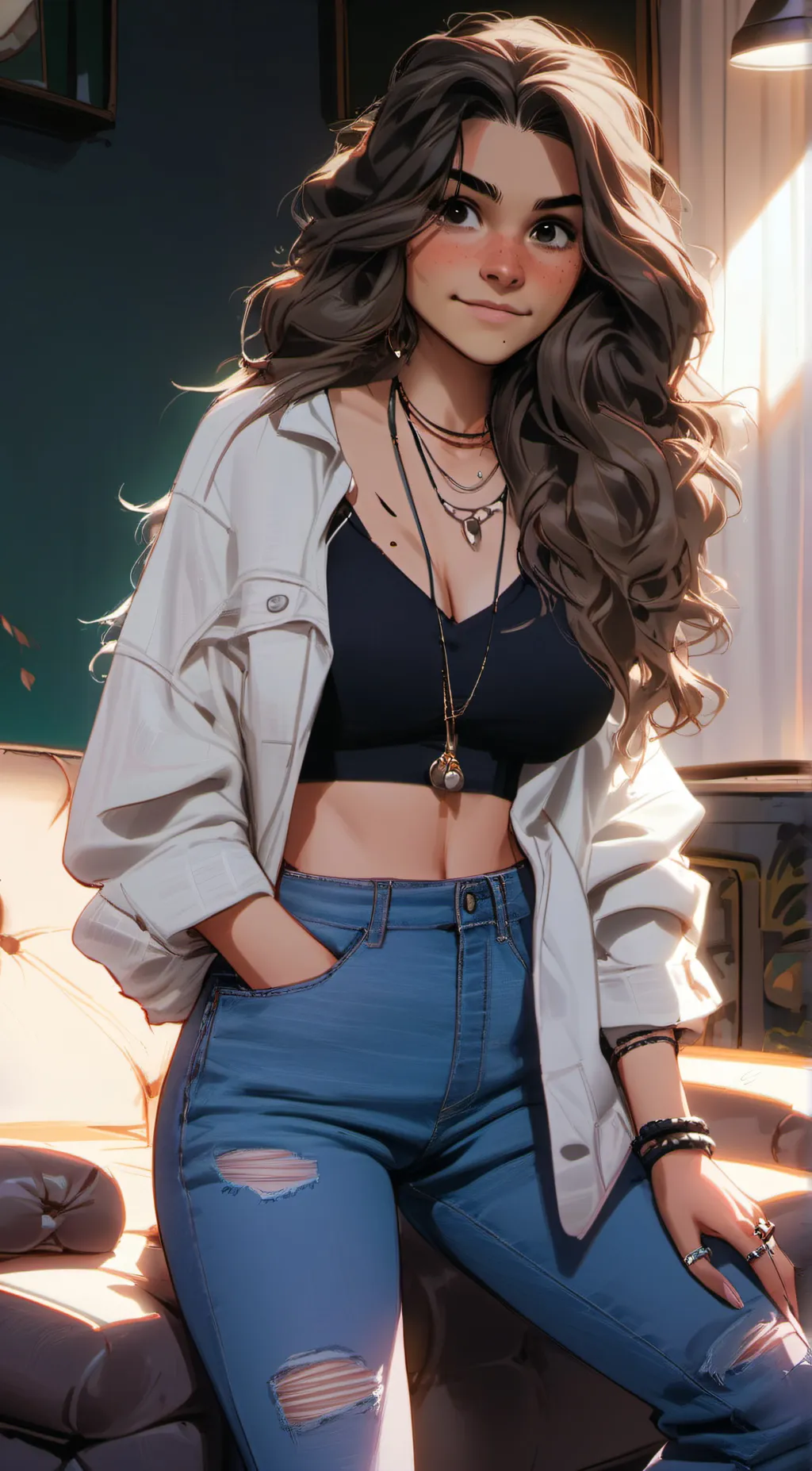 ai character: ivy background