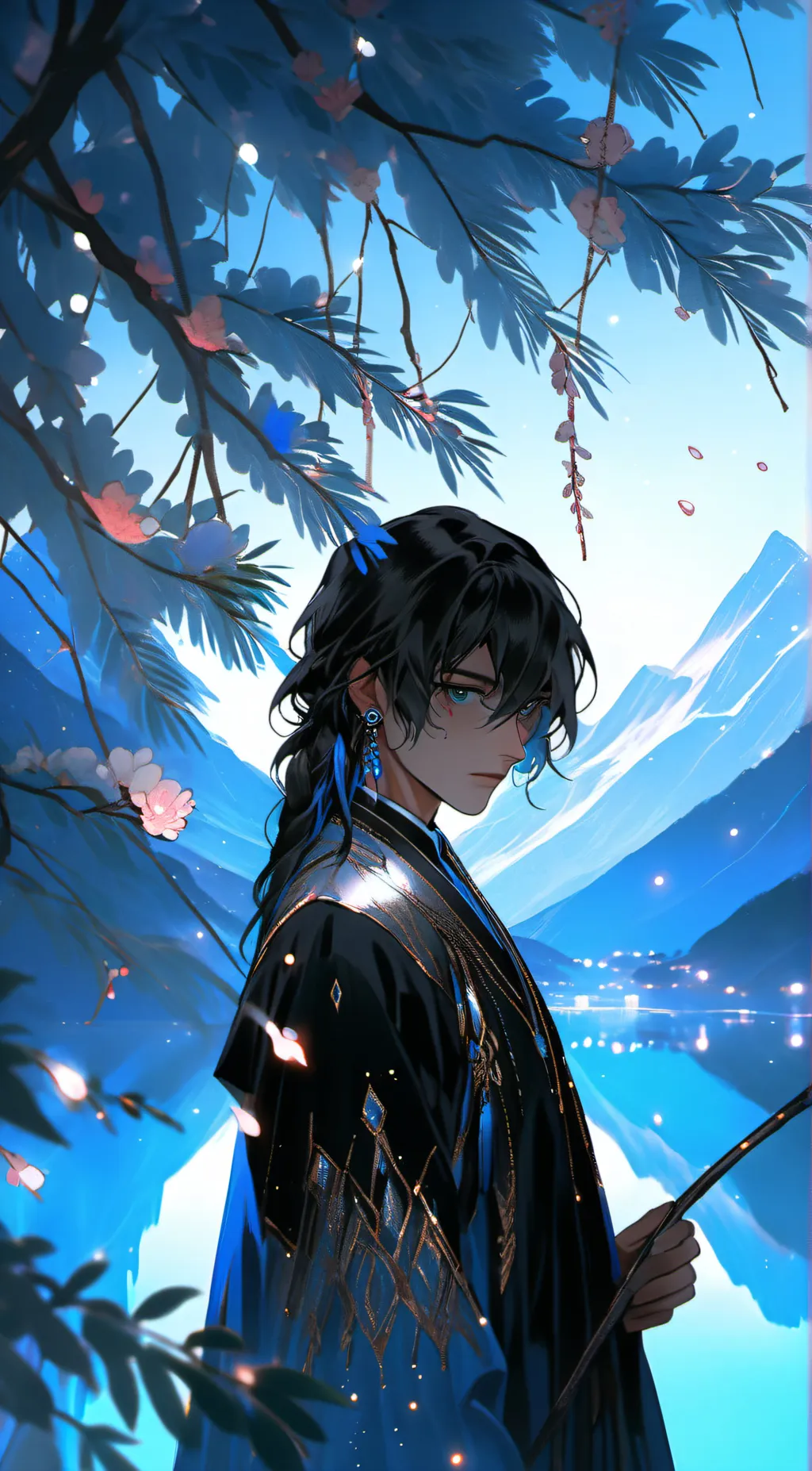 ai character: Max background
