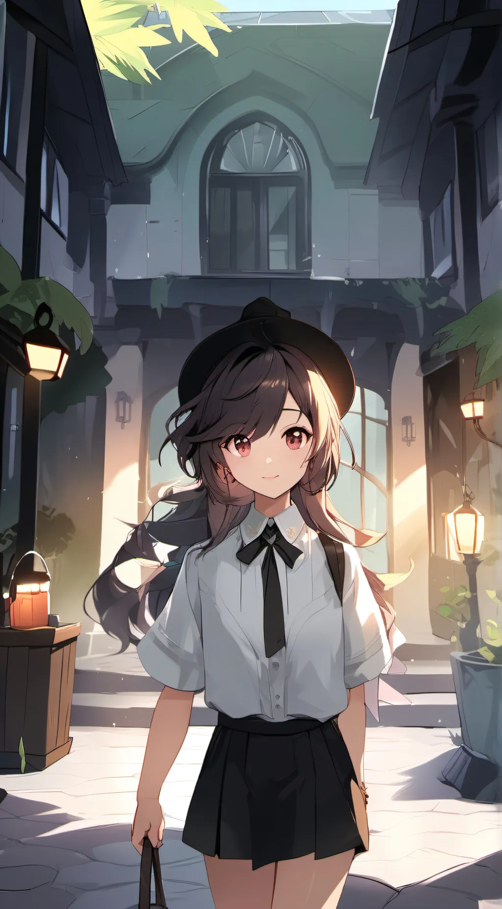 ai character: lily background