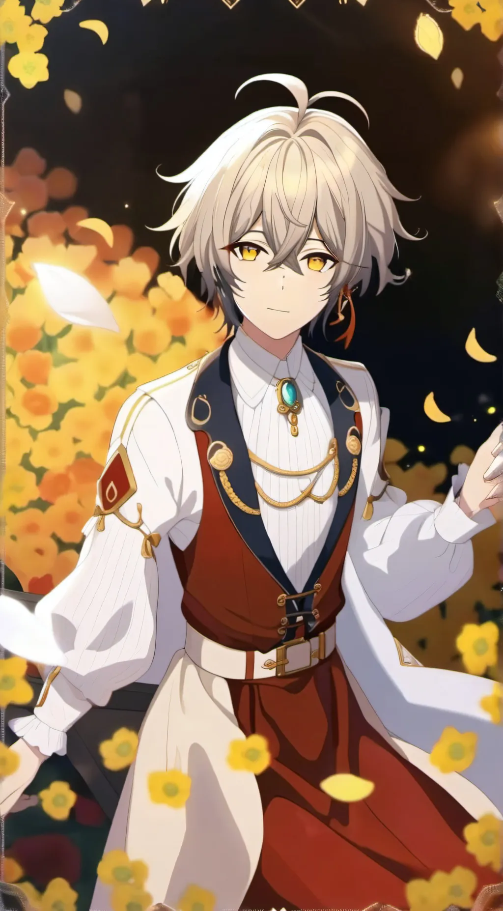 ai character: Solar Yukimura background
