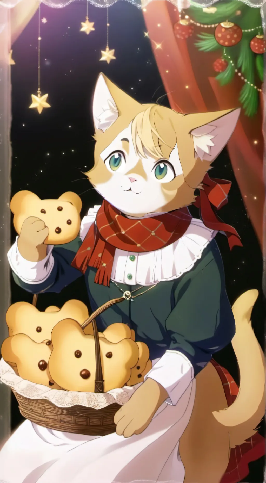 ai character: cookie:3 background