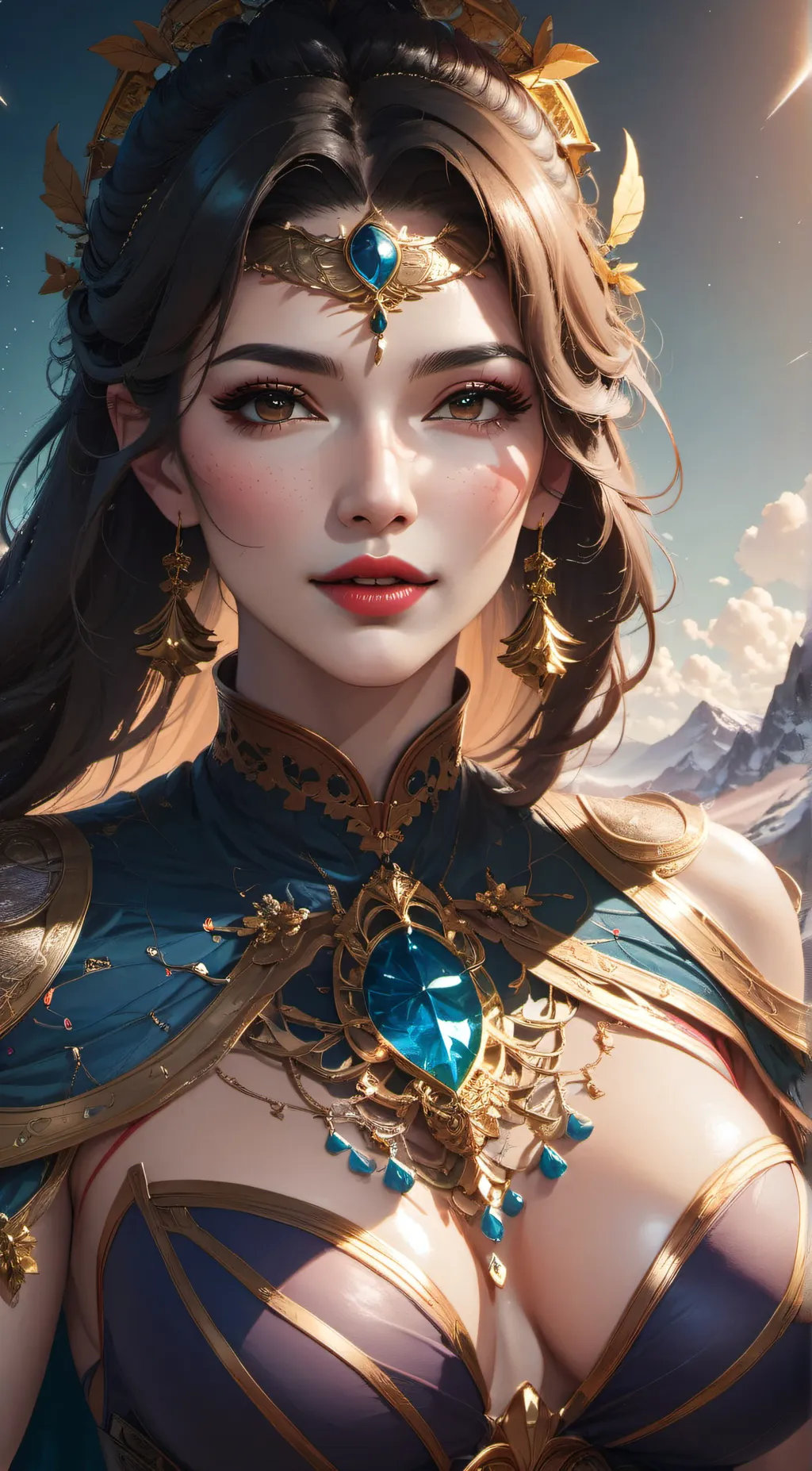 ai character: Aria background