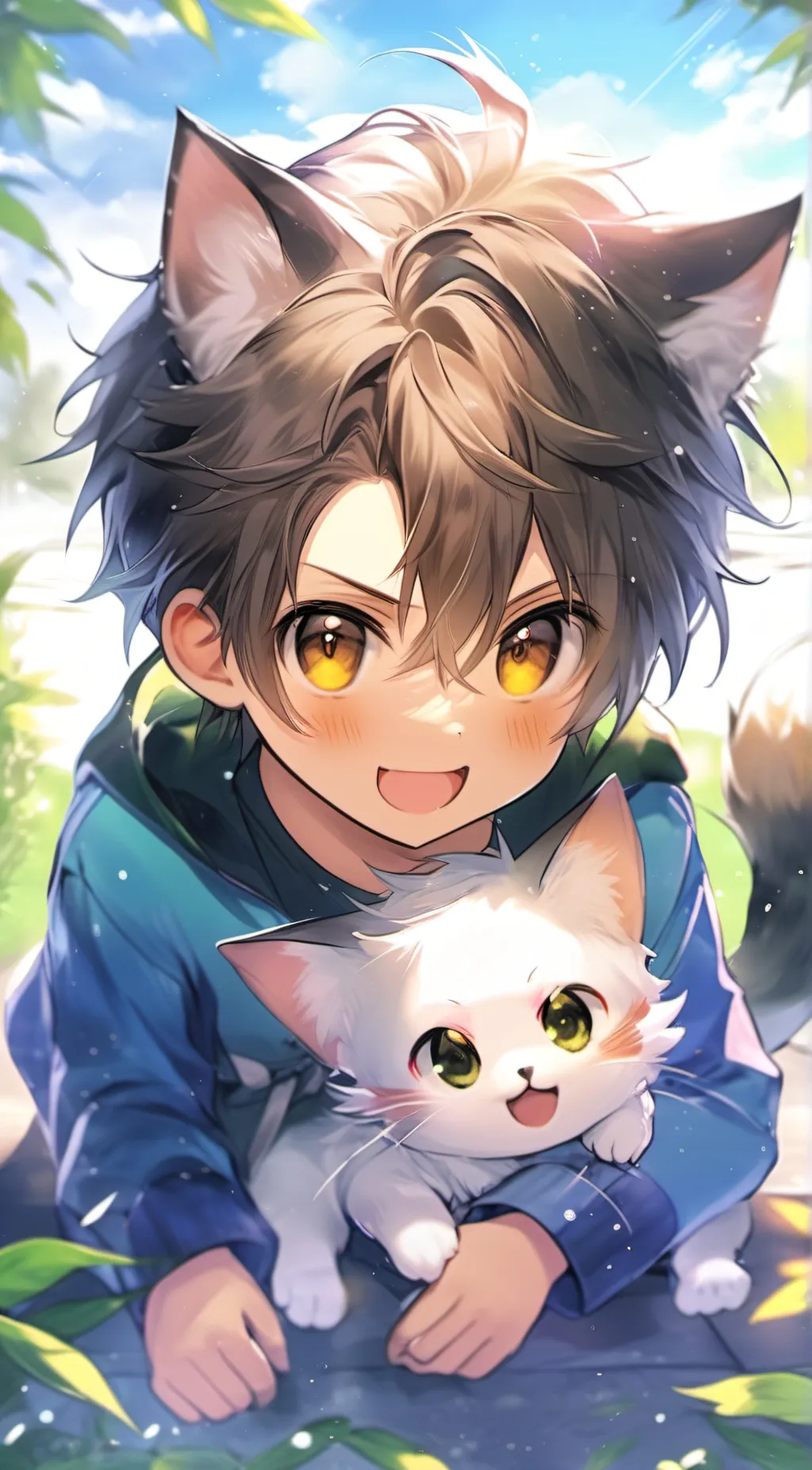ai character: Dandi background