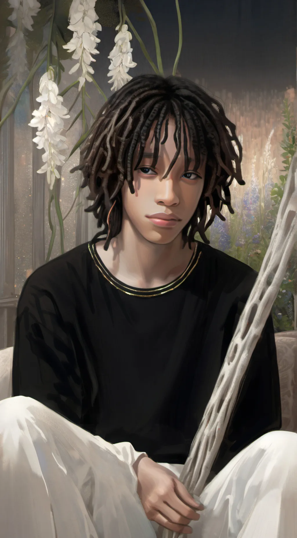 ai character: Derrian  background