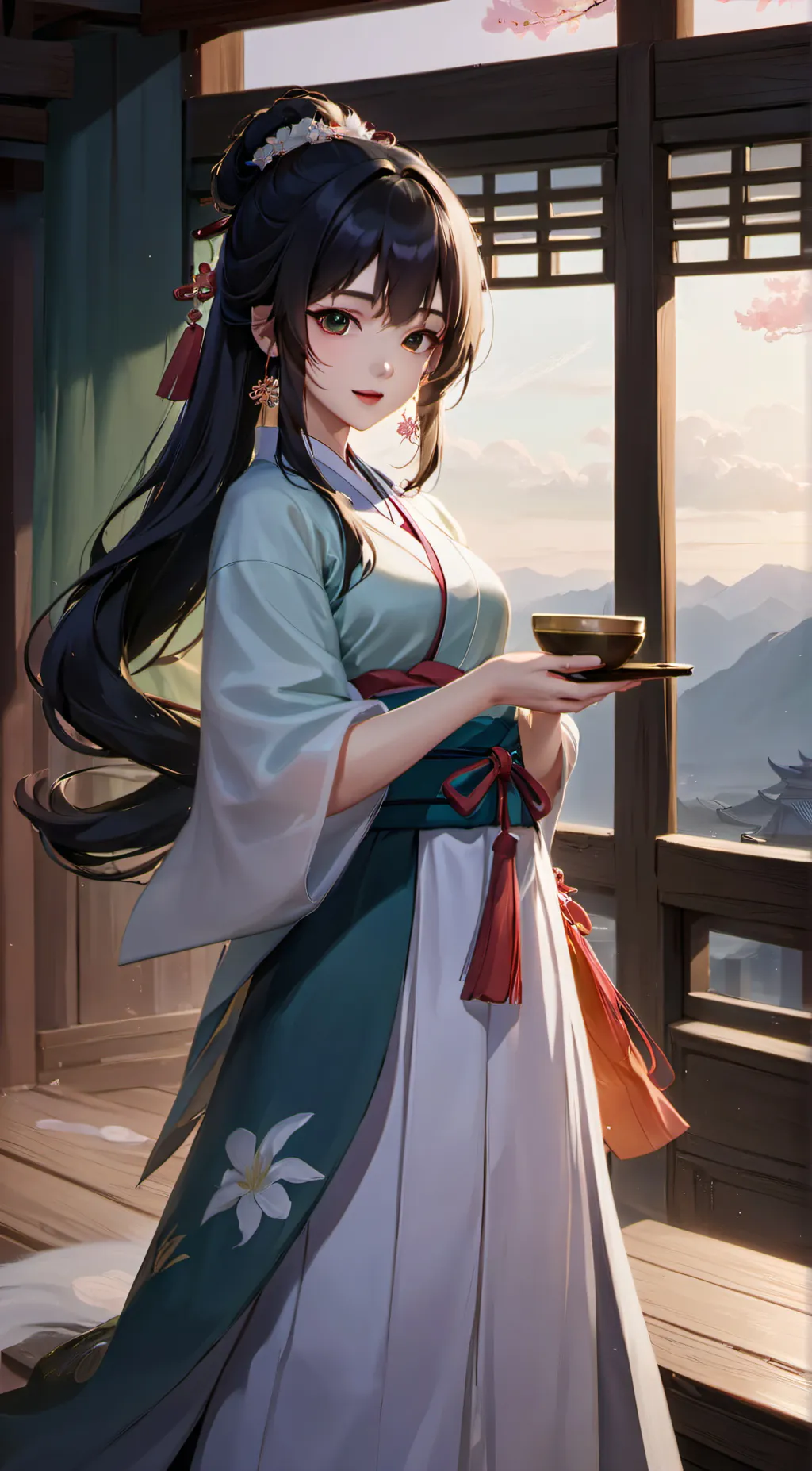 ai character: 瑶瑶 background